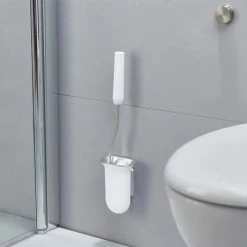 Joseph Joseph Flex Steel Wall Mounted Toilet Brush & Holder - 70528 -TOILET ACCESSORIES shop 70528 D2 460