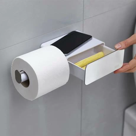 Joseph Joseph EasyStore Steel Toilet Roll Holder - 70529 6 Joseph Joseph EasyStore Steel Toilet Roll Holder - 70529 - Image 4