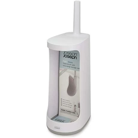 Joseph Joseph Flex Store Toilet Brush with Extra-large Caddy - Grey/White - 70537 4 Joseph Joseph Flex Store Toilet Brush with Extra-large Caddy - Grey/White - 70537 - Image 2