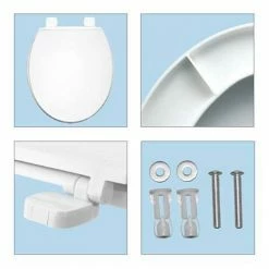 Bemis Chester Top Fixing Standard Toilet Seat - 7220AR000 7 Bemis Chester Top Fixing Standard Toilet Seat - 7220AR000 -TOILET ACCESSORIES shop 7200AR000 D2 460
