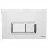 VitrA Loop R Mechanical Flush Plate - Chrome - 740-0680 -TOILET ACCESSORIES shop 7400680 P