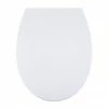 Aqualona Duroplast Soft Close Toilet Seat with Quick Release - White - 77399 -TOILET ACCESSORIES shop 77399 P