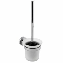 Orion Wall Mounted Toilet Brush & Holder - Chrome
