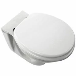 Euroshowers - MDF Anti Bacterial Toilet Seat - White - 82995