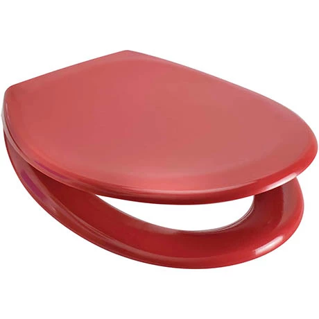Euroshowers Rainbow Soft Close Toilet Seat - Red - 84480 3 Euroshowers Rainbow Soft Close Toilet Seat - Red - 84480