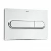 Roca PL1 Dual Flush Plate for Concealed Cisterns - Chrome 1 Roca PL1 Dual Flush Plate for Concealed Cisterns - Chrome -TOILET ACCESSORIES shop 890095001 P