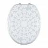 Aqualona Cirque De Fleur MDF Toilet Seat - 90619 -TOILET ACCESSORIES shop 90619 P