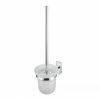 Inda - Storm Toilet Brush & Holder - A07140 -TOILET ACCESSORIES shop A07140 P