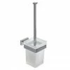 Inda Lea Wall Mounted Toilet Brush & Holder - A18140CR21 1 Inda Lea Wall Mounted Toilet Brush & Holder - A18140CR21 -TOILET ACCESSORIES shop A18140 P