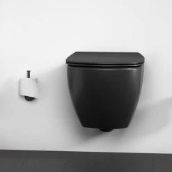 Ideal Standard Silk Black IOM Spare Toilet Roll Holder -TOILET ACCESSORIES shop A9132XG D2 460