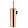 Arezzo Brushed Bronze Wall Mounted Toilet Brush + Holder