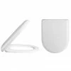 Alaska Luxury D-Shaped Soft Close Top-Fixing Toilet Seat - AL02 -TOILET ACCESSORIES shop AL02 p