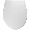 Twyford Alcona Toilet Seat and Cover with Bottom Fix Metal Hinges 2 Twyford Alcona Toilet Seat and Cover with Bottom Fix Metal Hinges -TOILET ACCESSORIES shop AR7853WH P