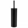 Arezzo Matt Black Toilet Brush Holder