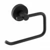 Arezzo Matt Black Round Toilet Roll Holder 1 Arezzo Matt Black Round Toilet Roll Holder -TOILET ACCESSORIES shop AZB116 prod