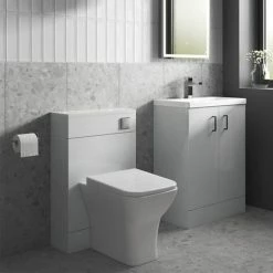 Arezzo Modern Chrome Square Flush Plate - 70 x 70mm -TOILET ACCESSORIES shop AZSQCHR D3 460