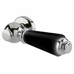 Bayswater Black Ceramic WC Lever Handle