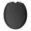 Heritage - Soft Close Toilet Seat - Various Colour Options -TOILET ACCESSORIES shop BLK101S P
