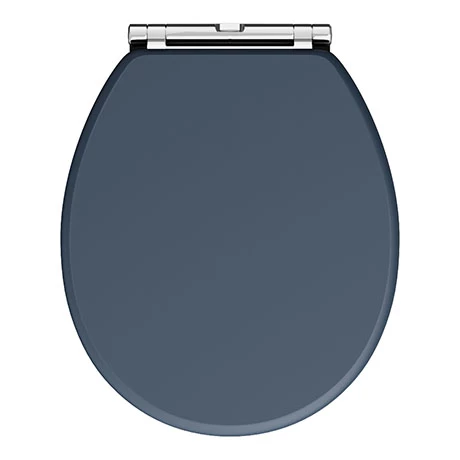 Chatsworth Blue Soft Close Toilet Seat 3 Chatsworth Blue Soft Close Toilet Seat