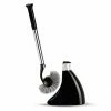 Simplehuman Magnetic Toilet Brush & Holder - Black - BT1084 -TOILET ACCESSORIES shop BT1084 P