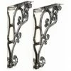 Burlington Chrome Ornate Medium Brackets - T32CHR -TOILET ACCESSORIES shop Burlington Chrome Ornate Medium Brackets T32CHR Medium