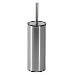 Cruze Brushed Steel Toilet Brush & Holder