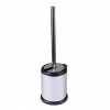 Cruze Polished Steel Freestanding Toilet Brush & Holder -TOILET ACCESSORIES shop CFSPSTBH P
