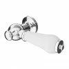 Chatsworth Luxury White Ceramic Cistern Lever Handle 2 Chatsworth Luxury White Ceramic Cistern Lever Handle -TOILET ACCESSORIES shop CHLR1 n p