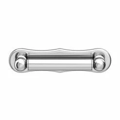 Chatsworth Traditional "Dog Bone" Toilet Roll Holder Chrome -TOILET ACCESSORIES shop CHT301 detail2 460