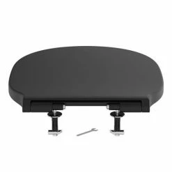 Ideal Standard Connect Air Silk Black Soft Close Slim Toilet Seat & Cover -TOILET ACCESSORIES shop E0368V3.ai1 460