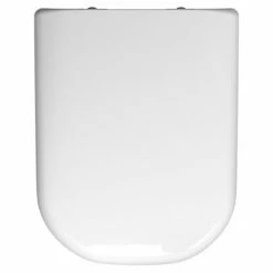 Twyford E500 Round Top Fix Toilet Seat and Cover