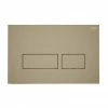 RAK Ecofix Matt Cappuccino Dual Flush Plate with Rectangular Buttons -TOILET ACCESSORIES shop FSRAKPPL006514 P