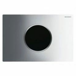 Geberit Sigma 10 Gloss Chrome + Matt Chrome Touchless Automatic Flush for UP320 Cistern