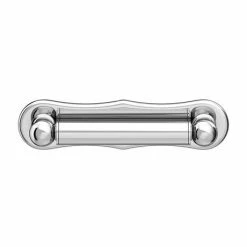 Hudson Reed Traditional Toilet Roll Holder - Chrome -TOILET ACCESSORIES shop LH301 d1 460