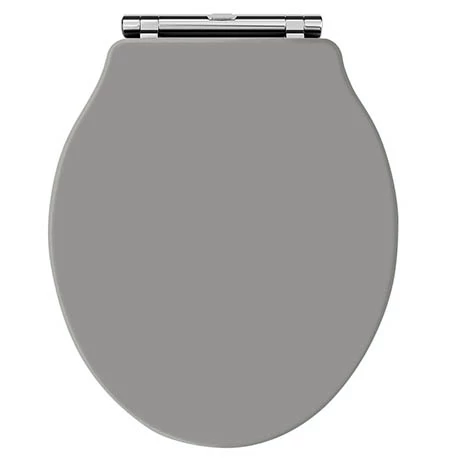 Old London Storm Grey Wooden Soft Close Seat For Chancery Toilets - LOS298 3 Old London Storm Grey Wooden Soft Close Seat For Chancery Toilets - LOS298