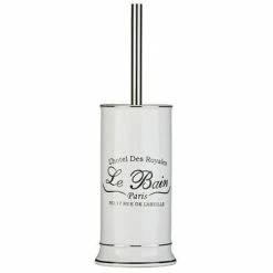 'Le Bain' White Ceramic Toilet Brush - 1601339