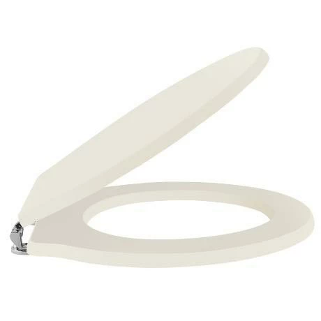 Old London - Ivory Soft Close Toilet Seat (For Chancery Toilets) - NLS398 4 Old London - Ivory Soft Close Toilet Seat (For Chancery Toilets) - NLS398 - Image 2