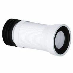 Viva Long Slinky-Fit Flexible WC Pan Connector (300 - 700mm)
