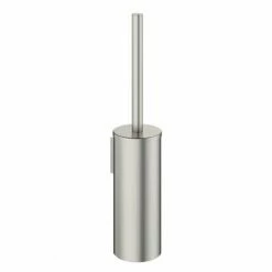 Crosswater MPRO Toilet Brush Holder - Brushed Stainless Steel - PRO025V