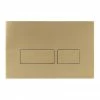 Crosswater MPRO Brushed Brass Dual Flush Plate - PROFLUSHF -TOILET ACCESSORIES shop PROFLUSHF p