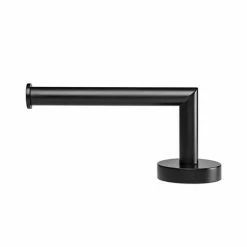 Croydex Black Epsom Flexi-Fix Toilet Roll Holder - QM481121 -TOILET ACCESSORIES shop QM481121 D4 460