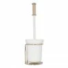 Croydex Grosvenor Flexi-Fix Toilet Brush & Holder - Gold - QM702403 -TOILET ACCESSORIES shop QM702403 P