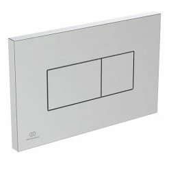 Ideal Standard Solea P2 Chrome Pneumatic Dual Flushplate - R0110AA