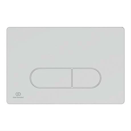Ideal Standard Oleas P1 Chrome Pneumatic Dual Flush Plate - R0116AA 4 Ideal Standard Oleas P1 Chrome Pneumatic Dual Flush Plate - R0116AA - Image 2