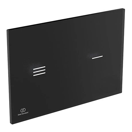Ideal Standard Symfo NT1 Black Touchless Glass Dual Flushplate - R0129RX 3 Ideal Standard Symfo NT1 Black Touchless Glass Dual Flushplate - R0129RX
