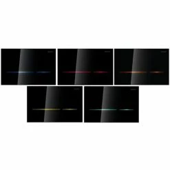 Geberit - Touchless Dual Flush for UP720 Cistern - Sigma80 - Smoked Glass Reflective -TOILET ACCESSORIES shop Sigma80 D2N 375