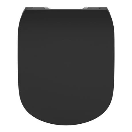 Ideal Standard Tesi Silk Black Soft Close Thin Toilet Seat & Cover 5 Ideal Standard Tesi Silk Black Soft Close Thin Toilet Seat & Cover - Image 3