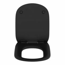 Ideal Standard Tesi Silk Black Soft Close Thin Toilet Seat & Cover 13 Ideal Standard Tesi Silk Black Soft Close Thin Toilet Seat & Cover -TOILET ACCESSORIES shop T3527V3 D5 460