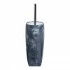 Trafalgar Anthracite Marble Effect Polyresin Toilet Brush Holder -TOILET ACCESSORIES shop TRABH P