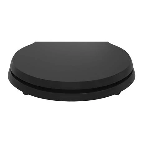 Ideal Standard Waverley Black Standard Toilet Seat & Cover 4 Ideal Standard Waverley Black Standard Toilet Seat & Cover - Image 2